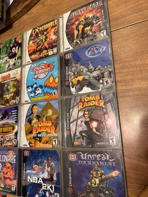 Sega Dreamcast lot of 16 CIB video games + 1 case/manual only NICE TITLES RPG +