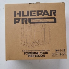Laser Level Rechargeable, Huepar Pro Self Leveling Green Cross Line Laser Level 