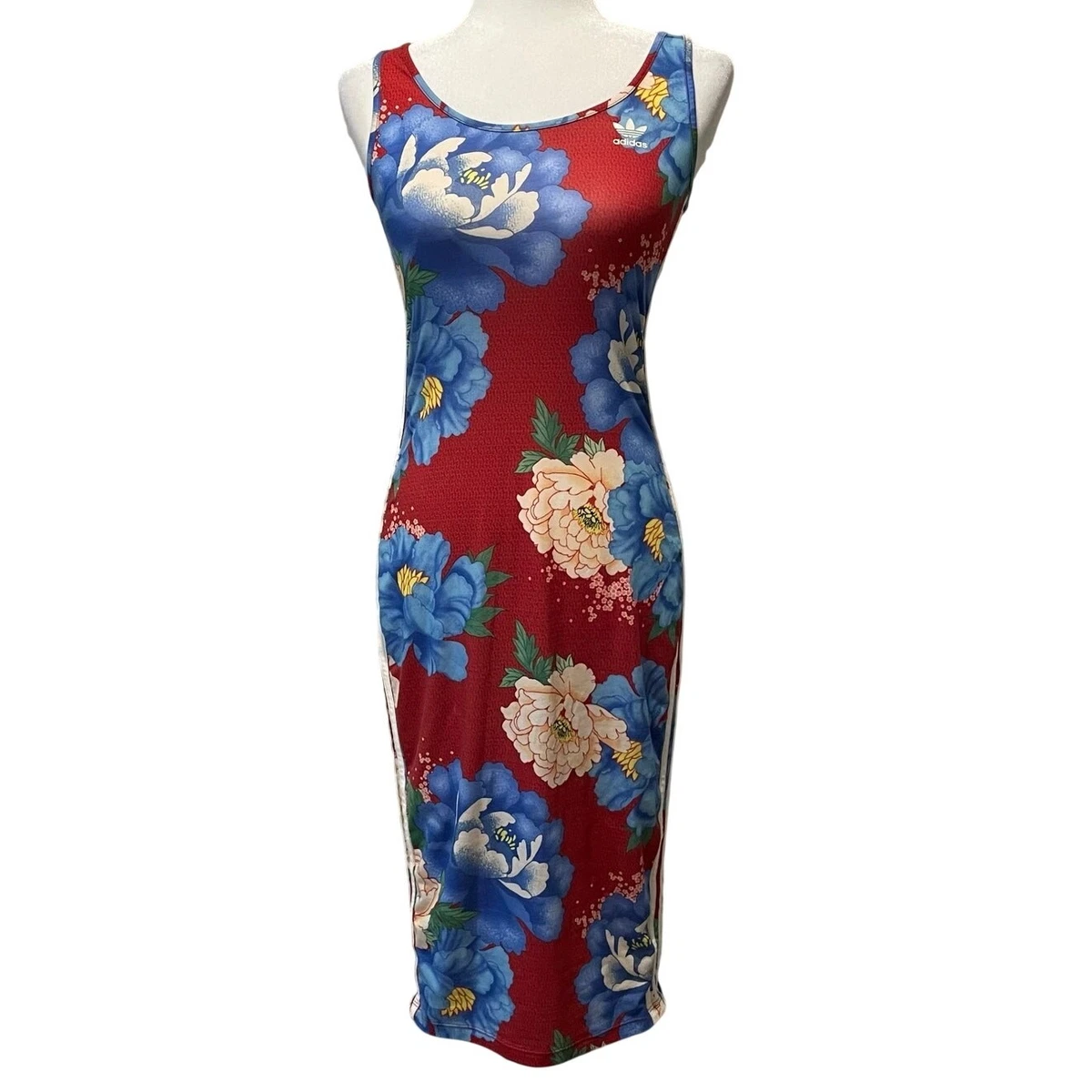 knee length dresses for ladies Farm Rio Latin Roses Flower Dress main image 1