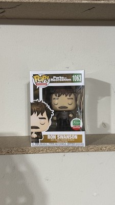 Funko Pop! Ron Swanson 1063 Parks and Recreation Funko Shop Exclusive - Vaulted