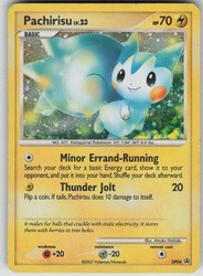 Pachirisu DP04 Diamond and Pearl Promos Holo