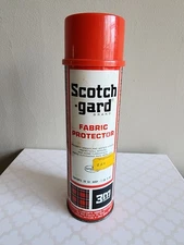 Vintage Scotch-Gard Fabric Protector 3M Rain Repellent Apparel Furnishings prop