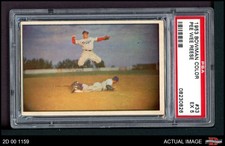 1953 Bowman #33 Pee Wee Reese Dodgers HOF PSA 5 - EX