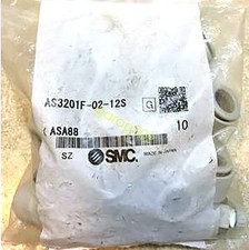 SMC AS3201F-02-12S Pneumatic Flow Control, Piping Type: Elbow New