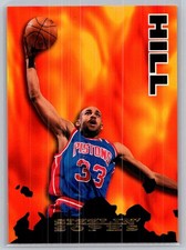 💎1995-96 Hoops #199 Grant Hill - Detroit Pistons💎