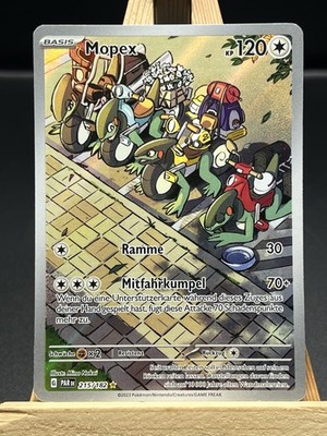 Pokemon Mopex Art Rare | Deutsch 215/182 Paradox Rift | Near Mint