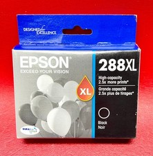 NEW GENUINE EPSON 288XL BLACK INK CARTRIDGE ESP 06/2027 - SEALED - XP-430 XP-330