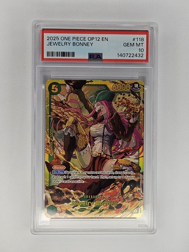 Jewelry Bonney (Alternate Art) graded PSA 10 for sale on eBay