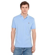 Man's Shirts Tops Polo Ralph Lauren Custom Slim Fit Soft Cotton Polo Shirt