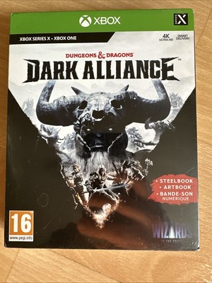 Dungeons & Dragons: Dark Alliance Artbook Steelbook XBOX Neu & OVP