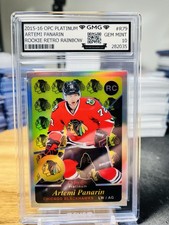 Artemi Panarin Rookie Card Checklist and Gallery - NHL Rookie of the Year 20