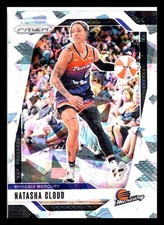 2024 Panini Prizm WNBA Natasha Cloud Silver Cracked Ice Phoenix Mercury #11