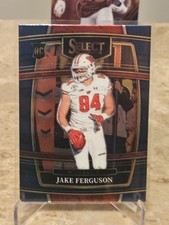 2022 Panini Select Draft Picks Card #24 Jake Ferguson (Rookie Card) . rookie card picture