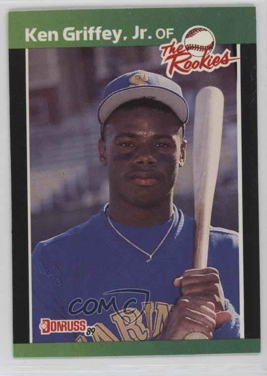 1989 Donruss The Rookies Box Set Ken Griffey Jr #3 HOF 0d22