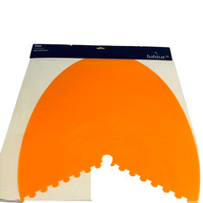 Habitat Ceiling Light Shade Coco In Orange - Plastic Unused Pendant Rare Vintage