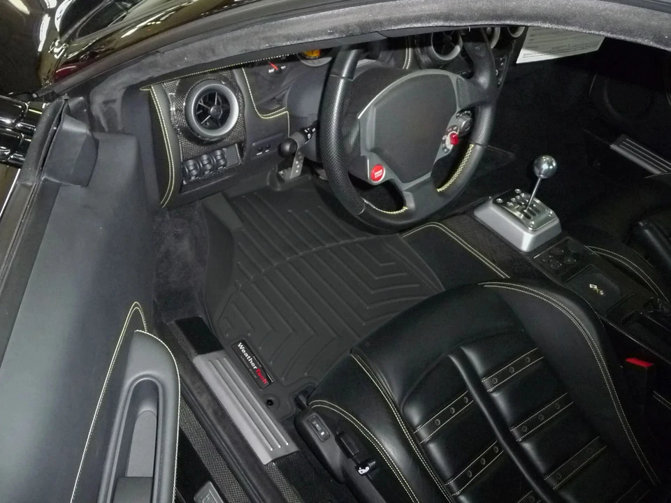 Forros de piso WeatherTech ajuste personalizado para F430/F430 Spider - 1ª fila Foto 2 de 4