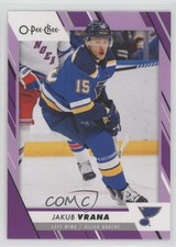 2023-24 O-Pee-Chee Purple Border 20/49 Jakub Vrana #395 5j8