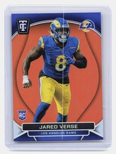 2024 Panini Totally Certified #134 Jared Verse Mirror Platinum Orange #/99