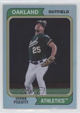 2020 Topps Archives 1974 Topps Silver Foil Stephen Piscotty #112 7eo