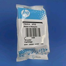 HP Genuine 63 Tri-color Ink Cartridge F6U61A New