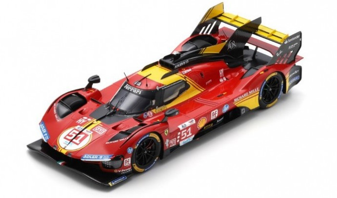 Ferrari 499P Le Mans 2024 Look Smart voiture miniature de collection premium