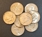 Kennedy Half Dollars Silver Coins 40% Percent *8 Coin Lot Priced Below Melt/Spot