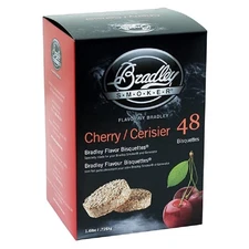 Bradley Smoker Bisquettes for Grilling and BBQ Cherry Wood Blend 48 Pack