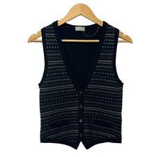 Margaret Howell - Dark Navy White Gray Women's Vest