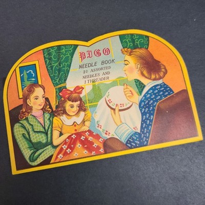 Vintage PICO 1960's Needles Sewing Kit General Fuel Supply Advertising Retro MCM