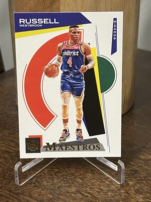 2020-21 Panini Court Kings Maestros Russell Westbrook #5 Wizards / Nuggets