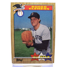 1987 Topps - All Star #614 Roger Clemens