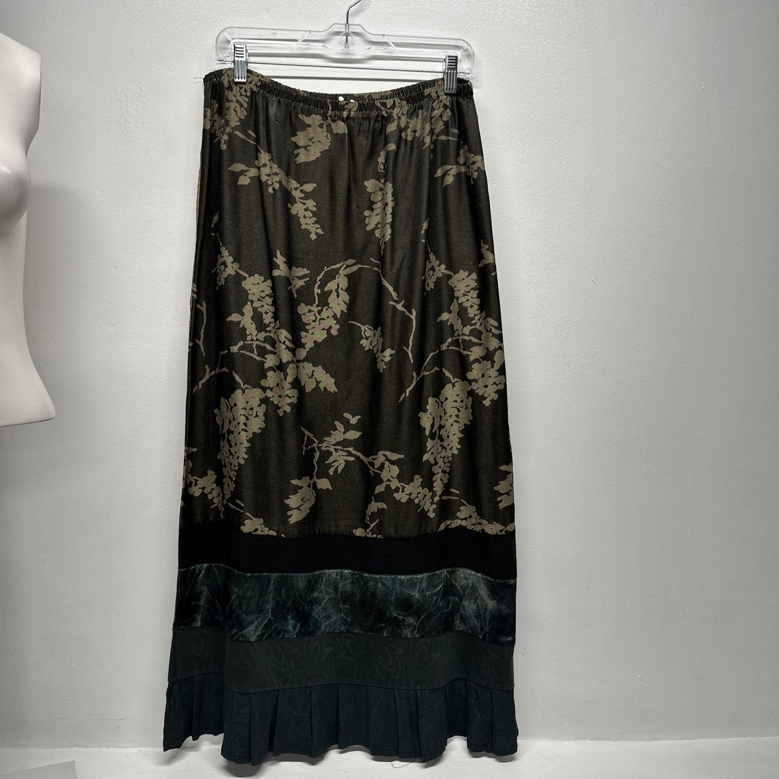 Lee Andersen Skirt Patchwork Elastic Wearable Art… - image 1