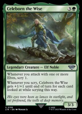 Magic the Gathering (mtg): LTR: Celeborn the Wise - Foil