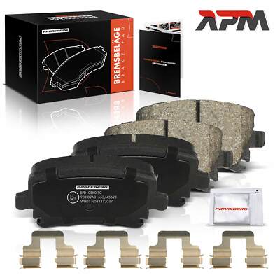 Bremsbeläge Bremsklötze Hinten für Audi A3 A4 A6 Q3 TT VW Golf Plus EOS Caddy 3