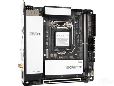 For Gigabyte Z590I VISION D LGA 1200 DDR4 2×M.2 4×SATA III Mini  