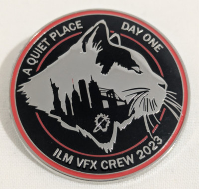 A Quiet Place: Day One 2023 ILM VFX Crew Pin Lucasfilm RARE Paramount Pictures