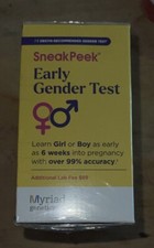 SneakPeek At-Home Gender Reveal Pregnancy Test Kit Lab Fee Not Included Myriad