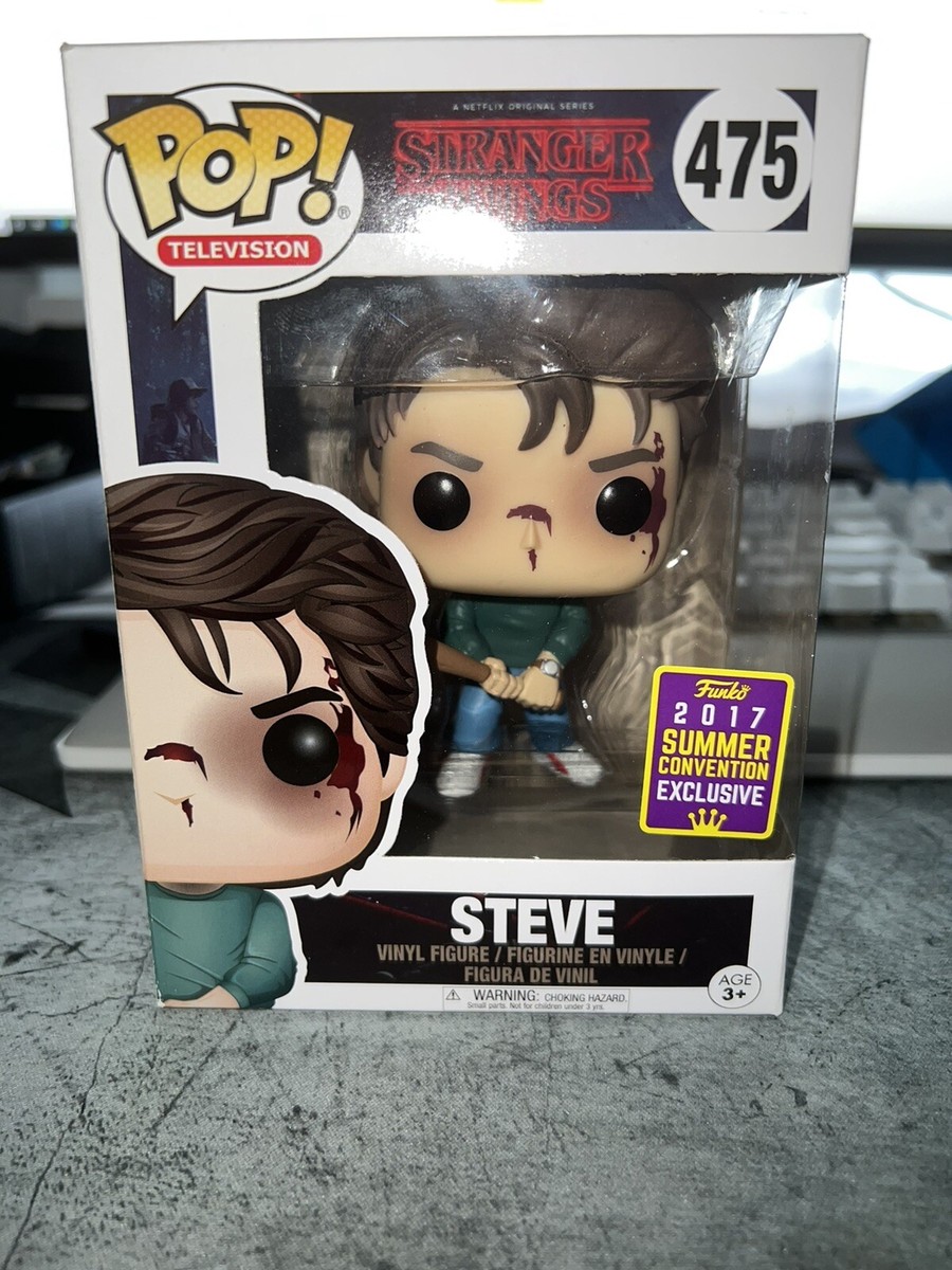 Funko Steve Harrington Pop Bloody Stranger things sdcc exclusive