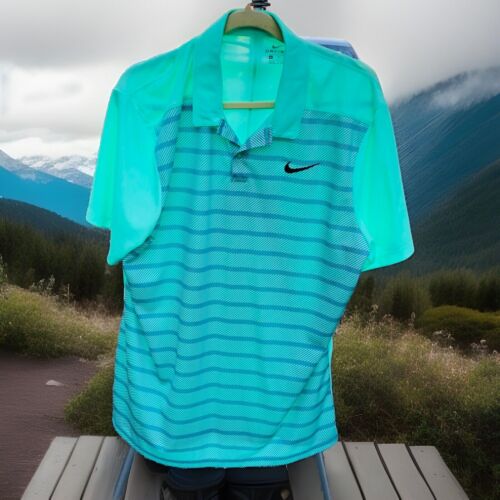 Nike dry fit green polo golf shirt Men’s size Extra large
