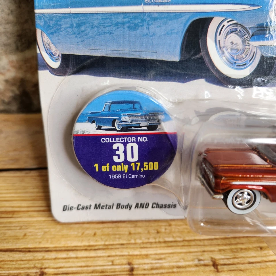 Johnny Lightning 1/64 Truckin’ America 1959 El Camino Edición Limitada Coleccionistas Foto 4 de 4