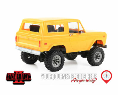 RC4WD 1/18 Gelande II RTR mit Black Hawk Hard Karosserie