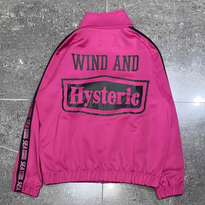 WIND AND SEA x HYSTERIC GLAMOUR Zip Up Jersey Size S 22AW 