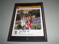 Alex King  Basketball signed signiert autograph Autogramm auf Autogrammkarte
