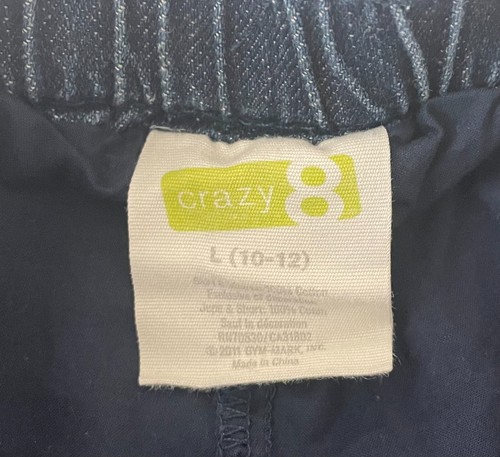 Crazy 8 Girls' Casual A-Line Dark Blue Denim Skirt Size L (10-12) - Picture 6 of 6