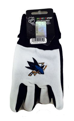 NHL San Jose Sharks Kids Utility Gloves