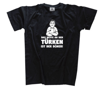 Das beste an den Türken ist der Döner Fussball Fun Falafel Spaß Fun T-Shirt