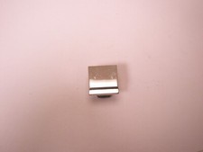 SINGLES 1 7/16" Piano Silver Tone Vintage Formal Tuxedo Shirt Stud g72