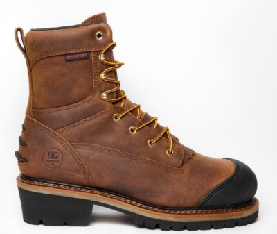 GOODVILLE CATSKILL-SERIES COMPOSITE TOE WATERPROOF LOGGER WORK BOOTS LS101W