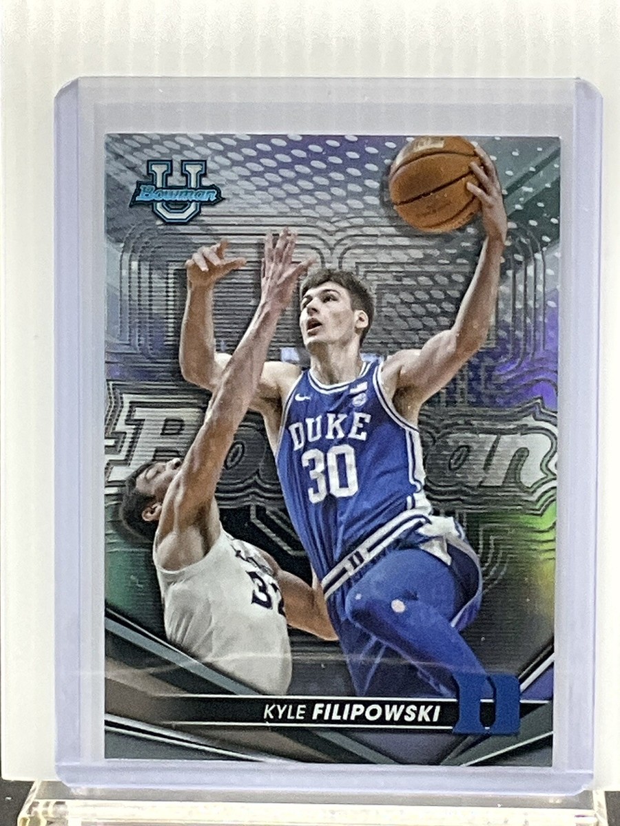 2022-23 Bowman Best University Refractor Kyle Filipowski Duke