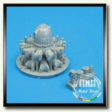 QuickBoost QB48006 1/48 Vought F4U-1 Corsair Engine for Tamiya kit